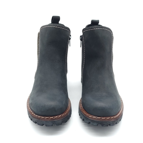 Josef Seibel Marta 03 Black Leather Bootie Women's Size 36 US  5-5.5 - Picture 7 of 9